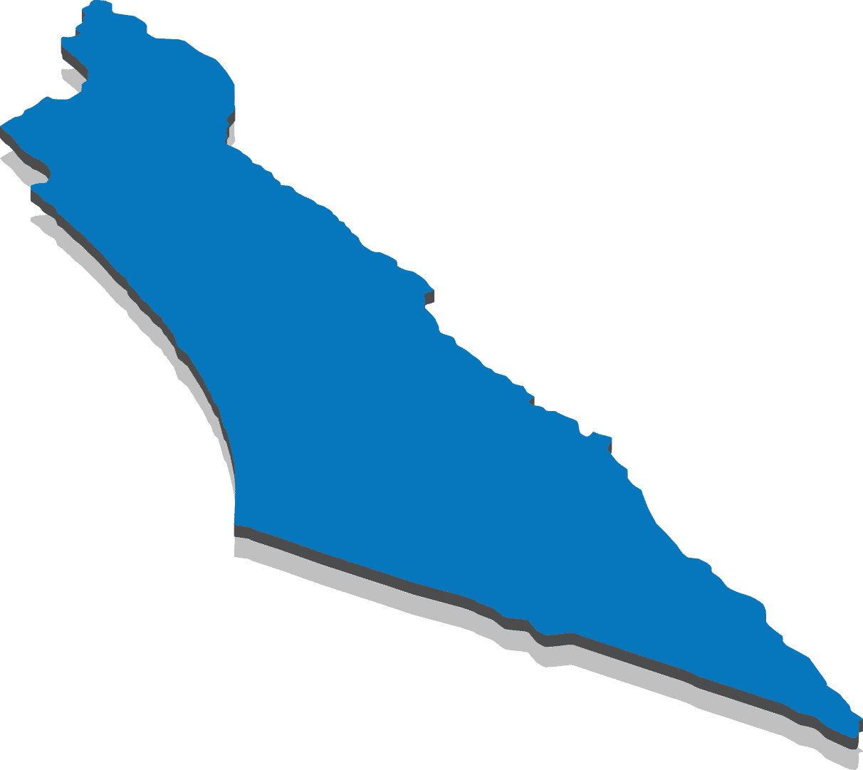 מפה של ישראל - סניפי אברהמסון